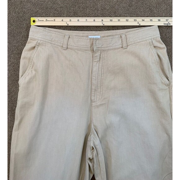 Liz Claiborne Capri Pants Womens 14 Tabitha Straight Leg Roll Cuff - Picture 6 of 10